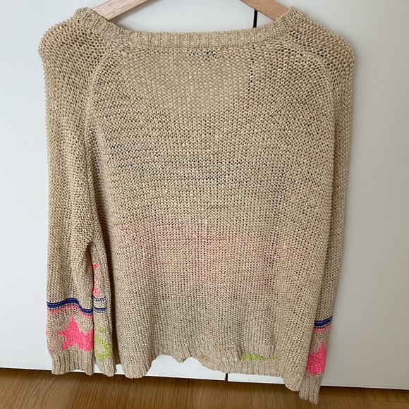 By Chance star Sweater SizeXS - Picture 2 of 3
